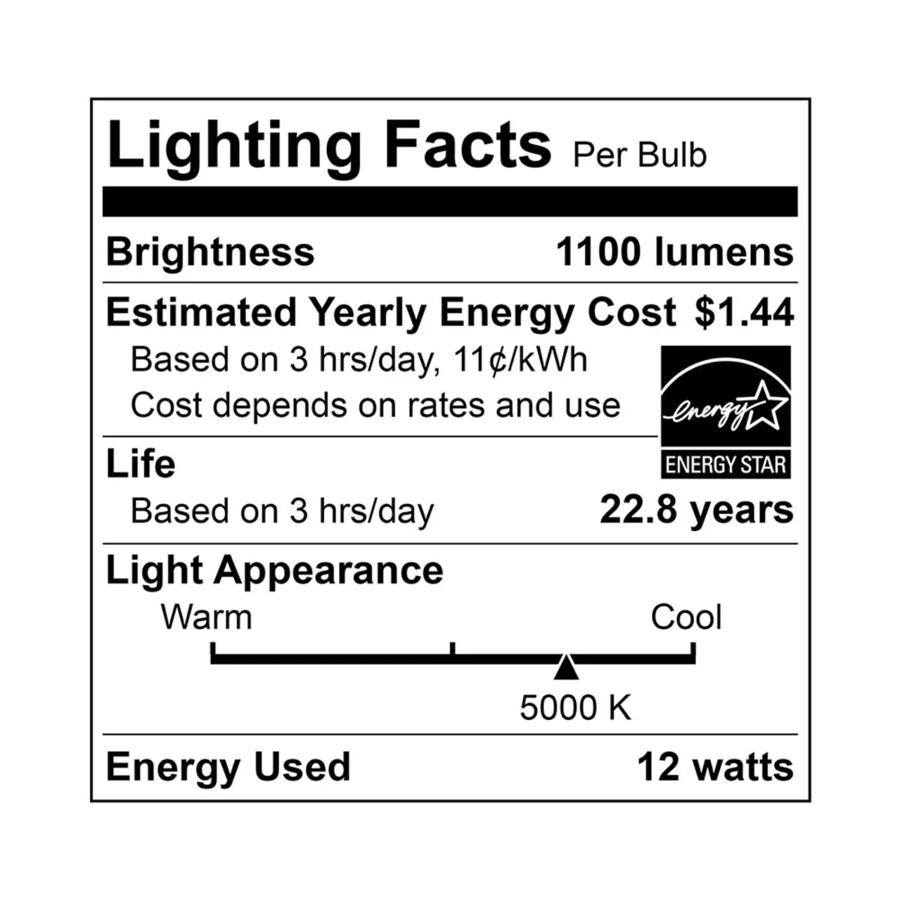 2-Pack LED A19 Bulbs - 9W - 810 Lumens - Euri Lighting - Image 9