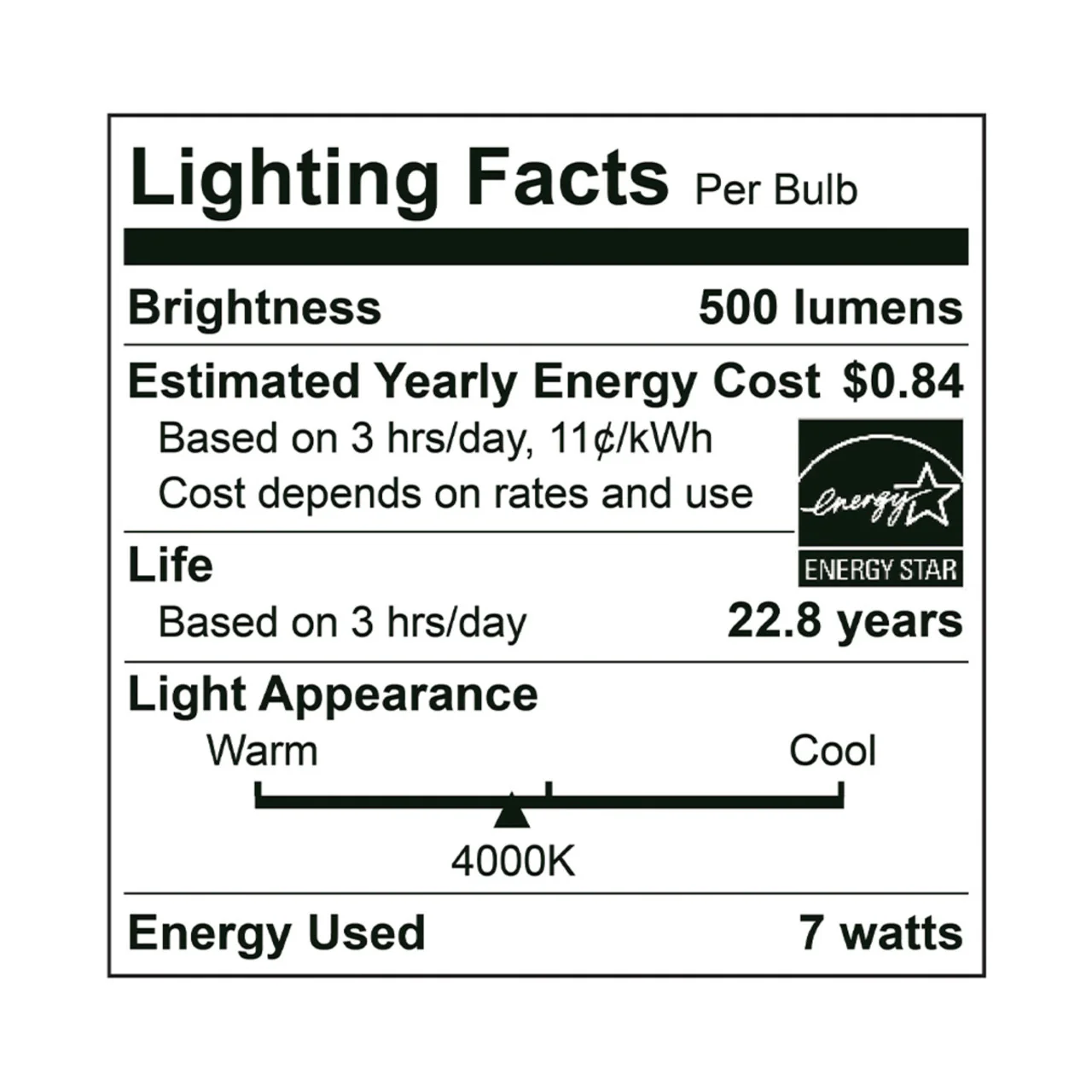 LED MR16 Bulb - 7W - 500 Lumens - 12V - GU5.3 Base - Euri Lighting - Image 7
