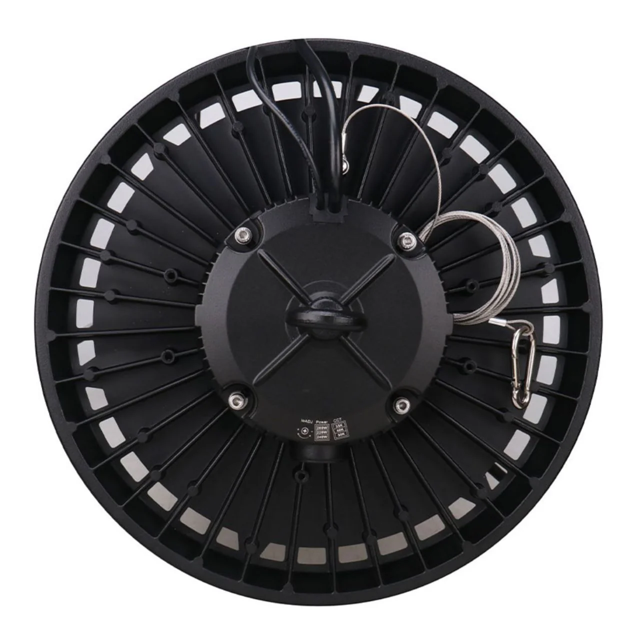 LED UFO High Bay - 3 Wattage Adjustable 200W/220W/240W - 3 Color Tunable - Euri Lighting - Image 4
